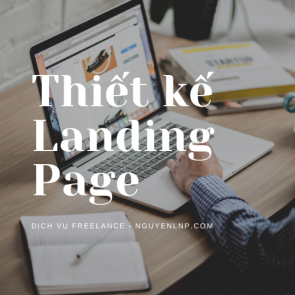 Freelancer thiết kế Landing Page - Nguyen LNP - nguyenlnp.com