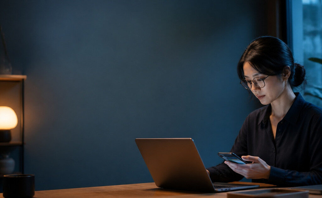 Vietnamese software localization reviewer checking an app across devices